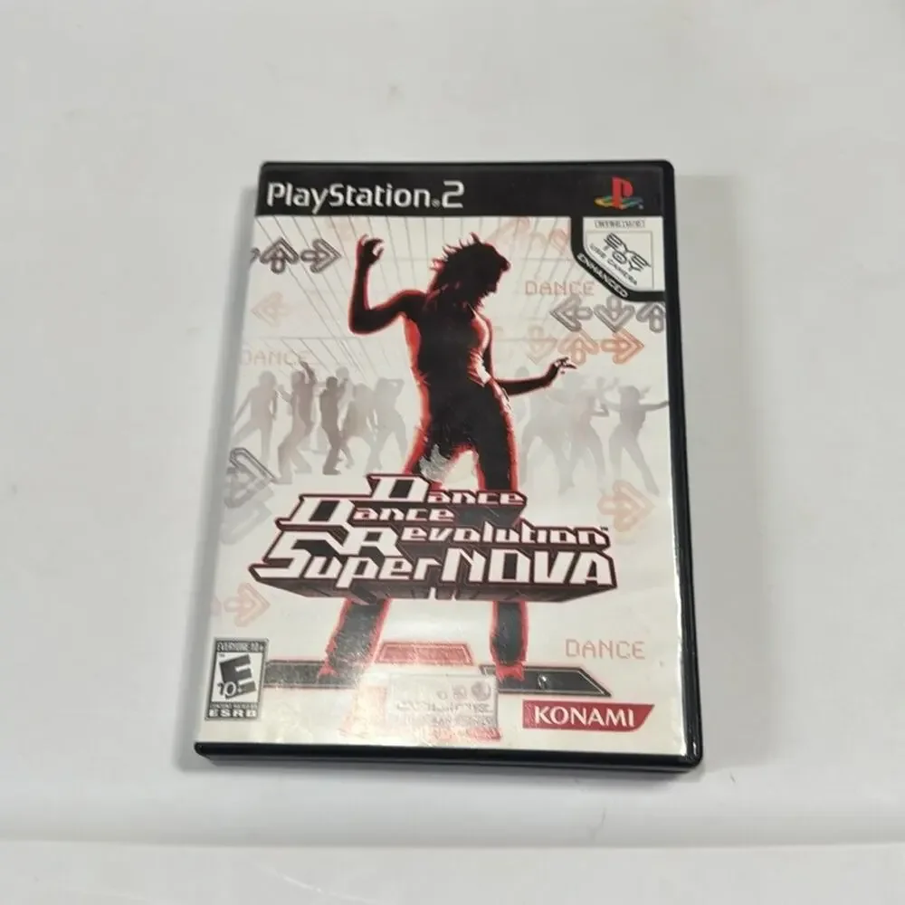 Dance Dance Revolution Super Nova Used Game & Sealed Music CD PlayStation 2 PS2 - Picture 2 of 6
